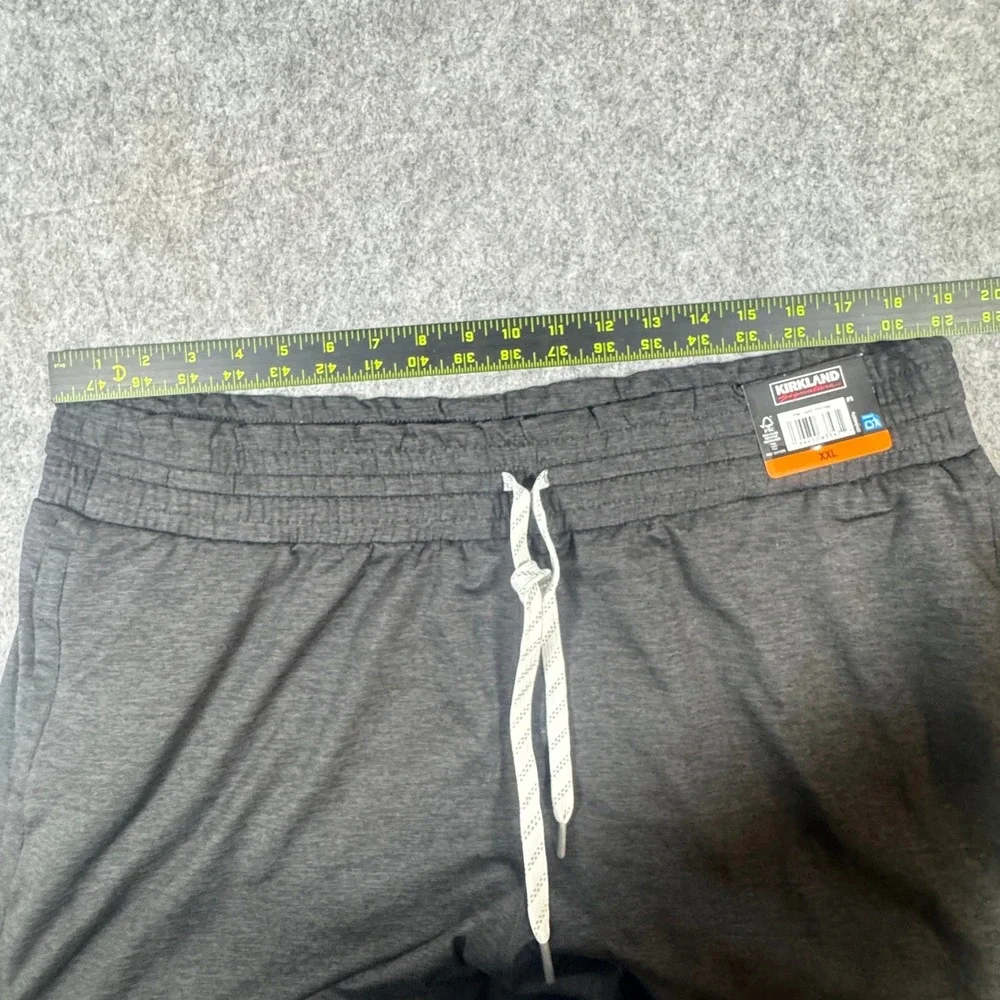 Kirkland Signature Ladies Athletic Shorts XXL Charcoal Gray Heathered 7771782